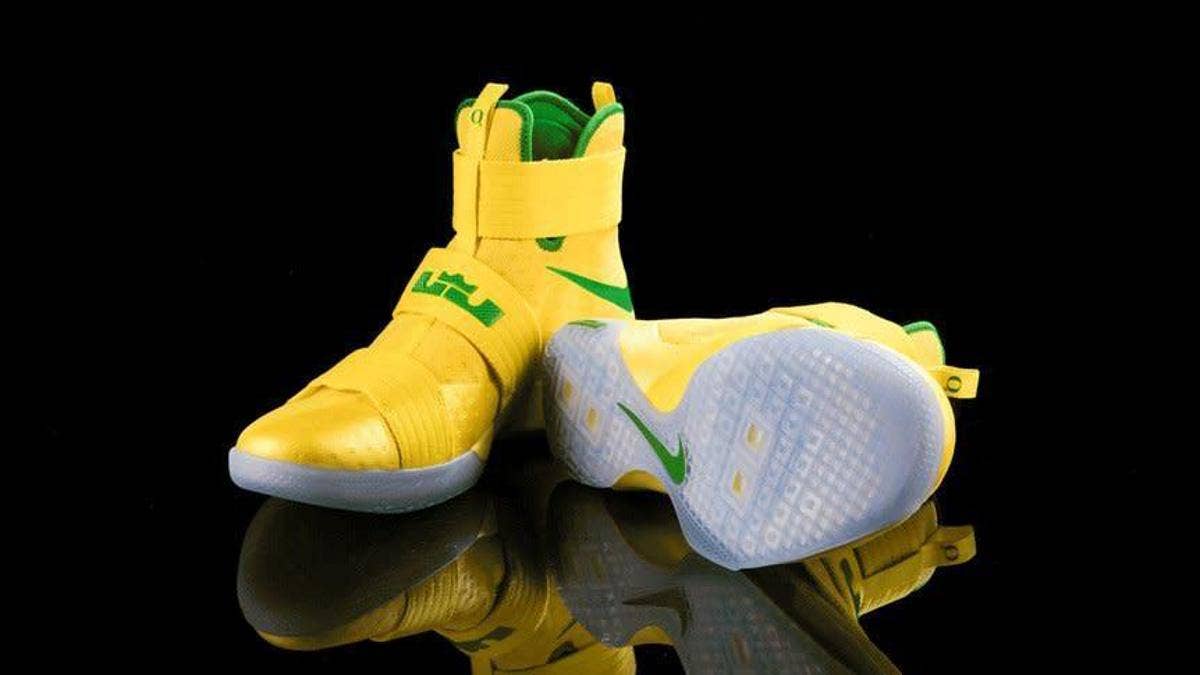 The Oregon Ducks will play Oregon State in an exclusive Nike LeBron Soldier 10.