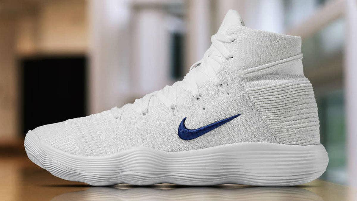Draymond Green has another PE colorway of the unreleased Nike React Hyperdunk 2017 Flyknit.