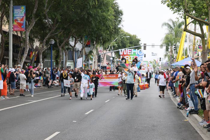 A Pride parade