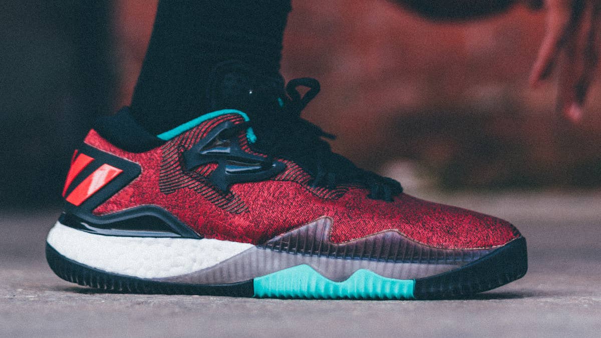 A ghost pepper-inspired adidas sneaker for James Harden.