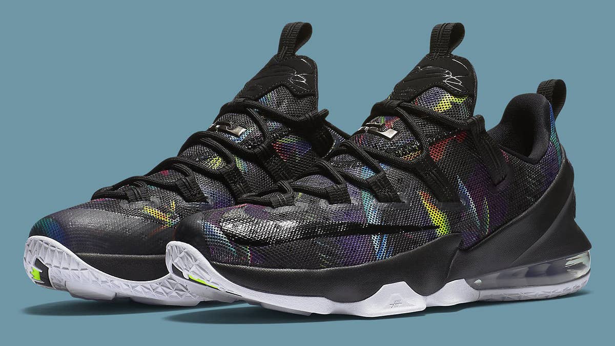 An update on this colorful LeBron 13 Low.