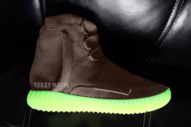 Glow in the dark sale yeezy 750