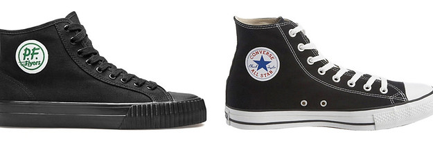 Pf flyers discount vs converse reddit