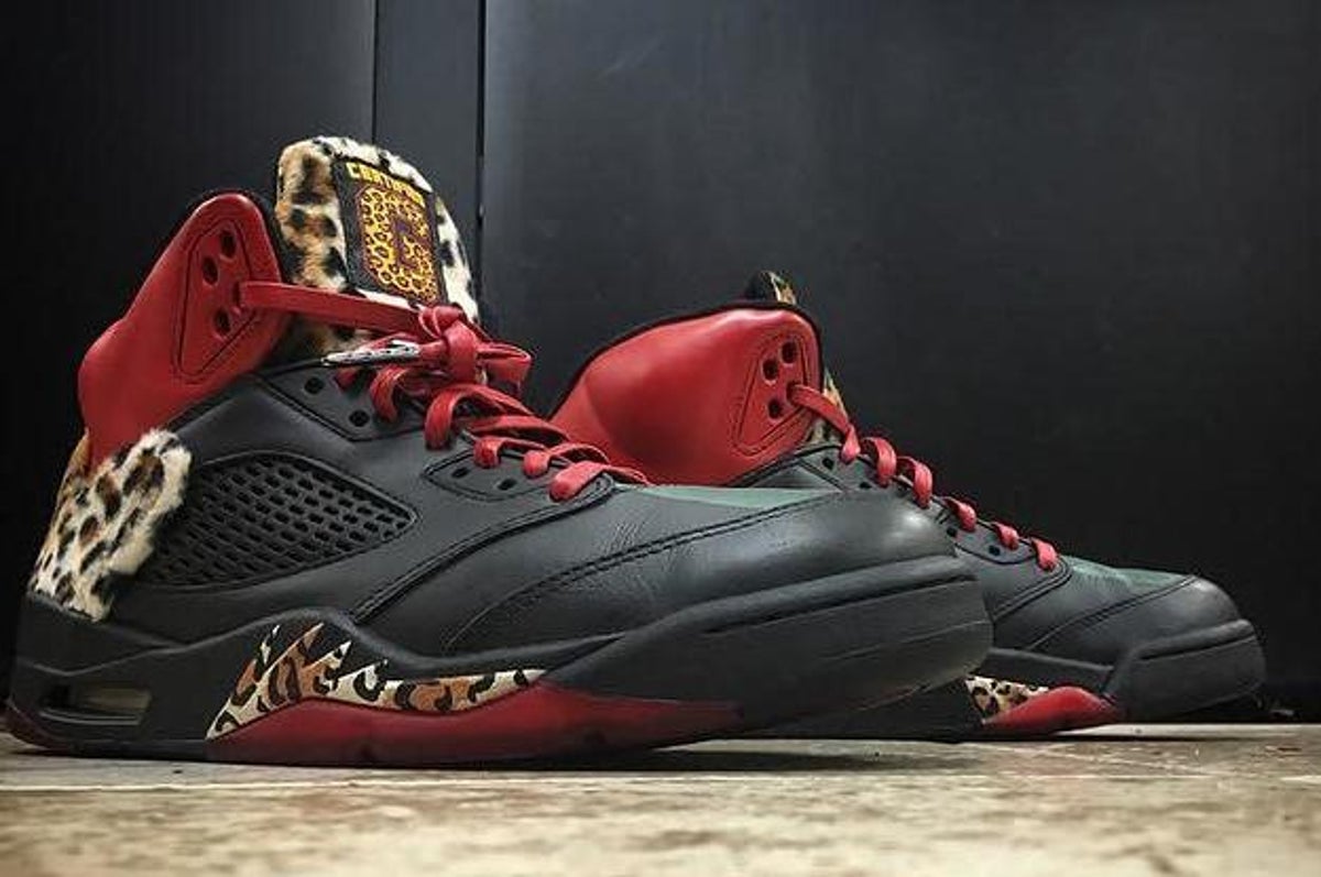 Enzo Amore Wrestles in Custom Air Jordan 14 Lows