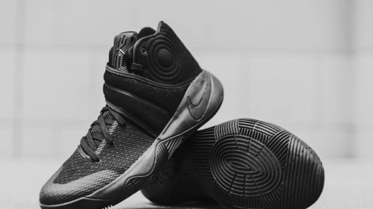 Nike Basketball blacks out on the latest for the young champ.