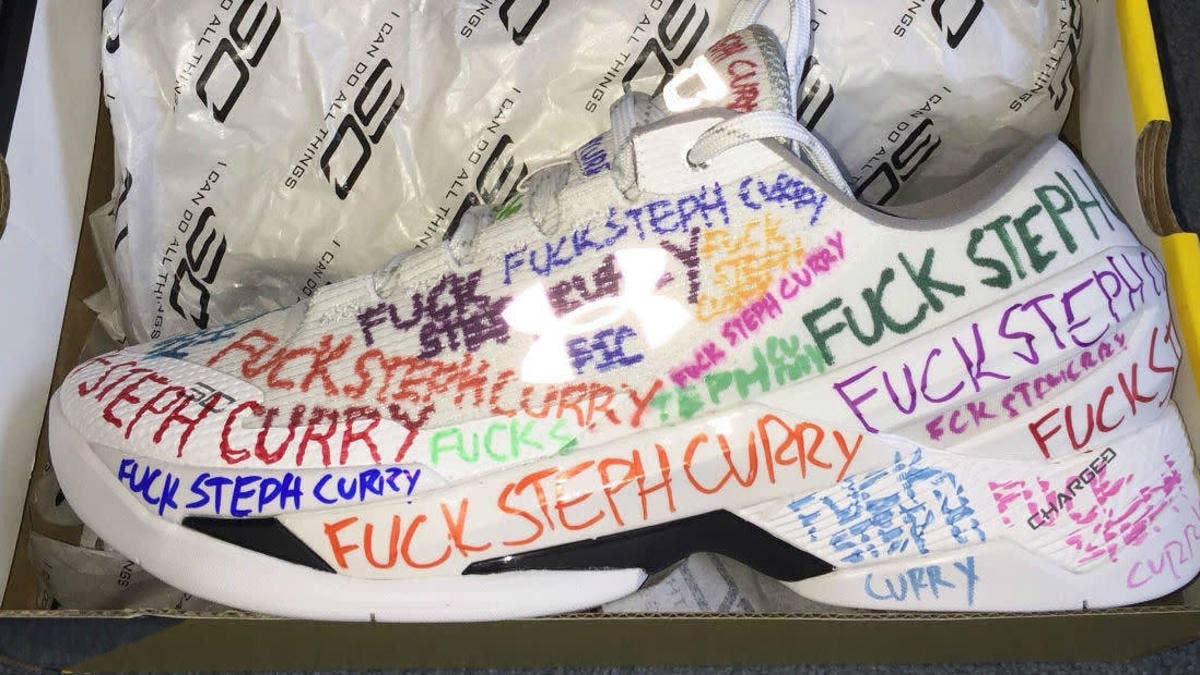 Colorful language used on the Curry Two Low.