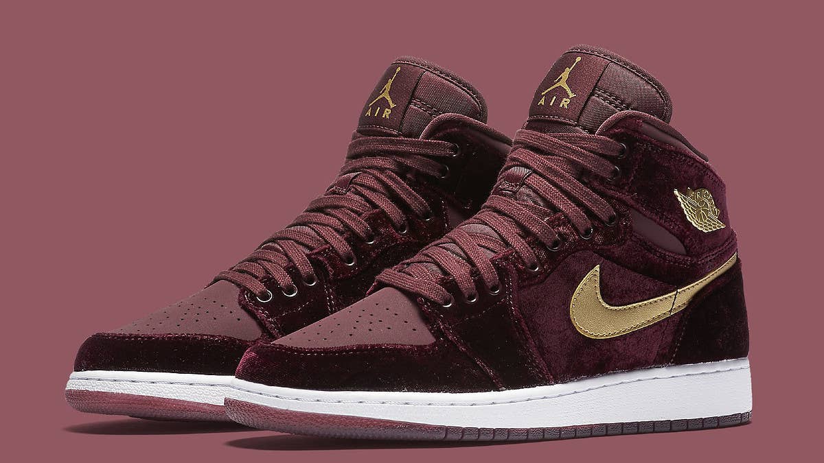 Official images for the Heiress Air Jordan 1.