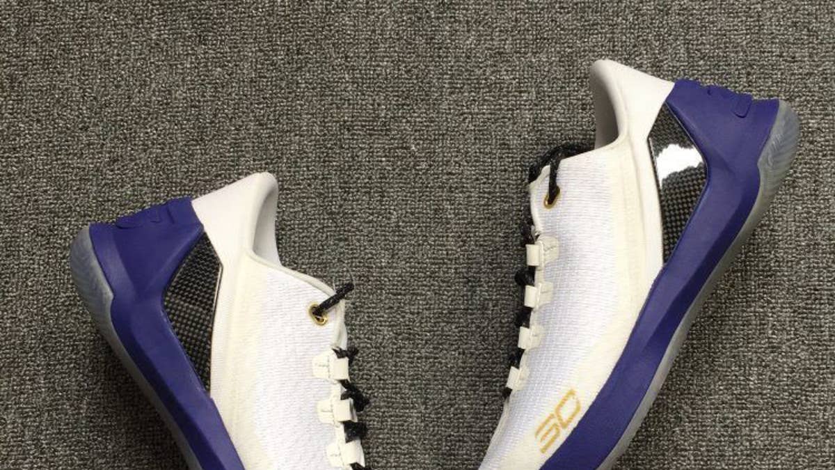 A first look at the Under Armour Curry 3 Low.