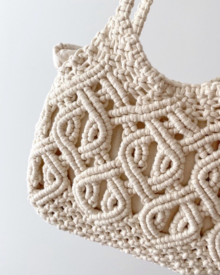 ZARA（ザラ）のおすすめバッグ「マクラメミニトートバッグ」