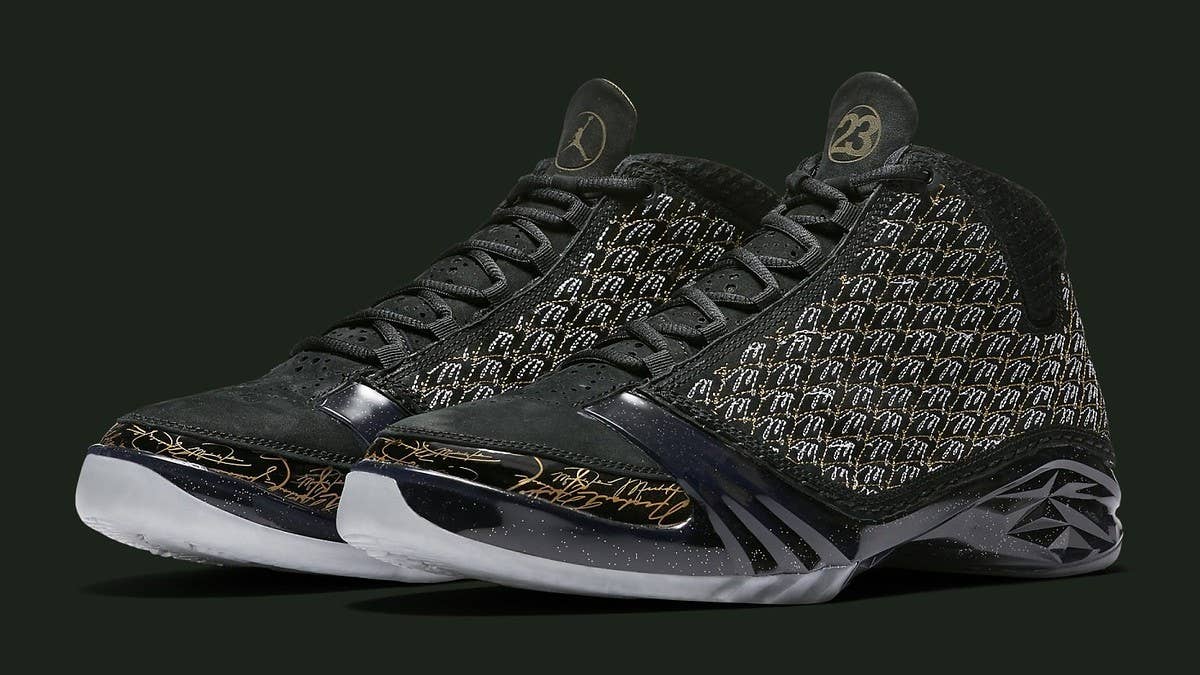An update on the black pair from this Air Jordan XX3 pack.