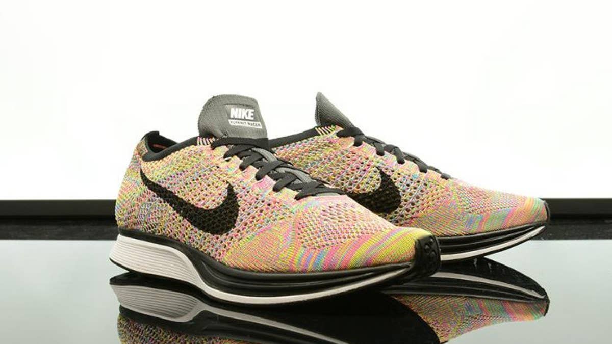 More 'Multicolor' Flyknit Racers than you can handle.