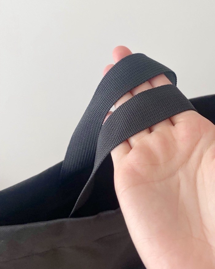 無印良品のオススメのバッグ「トートにもなる 巾着リュックサック」