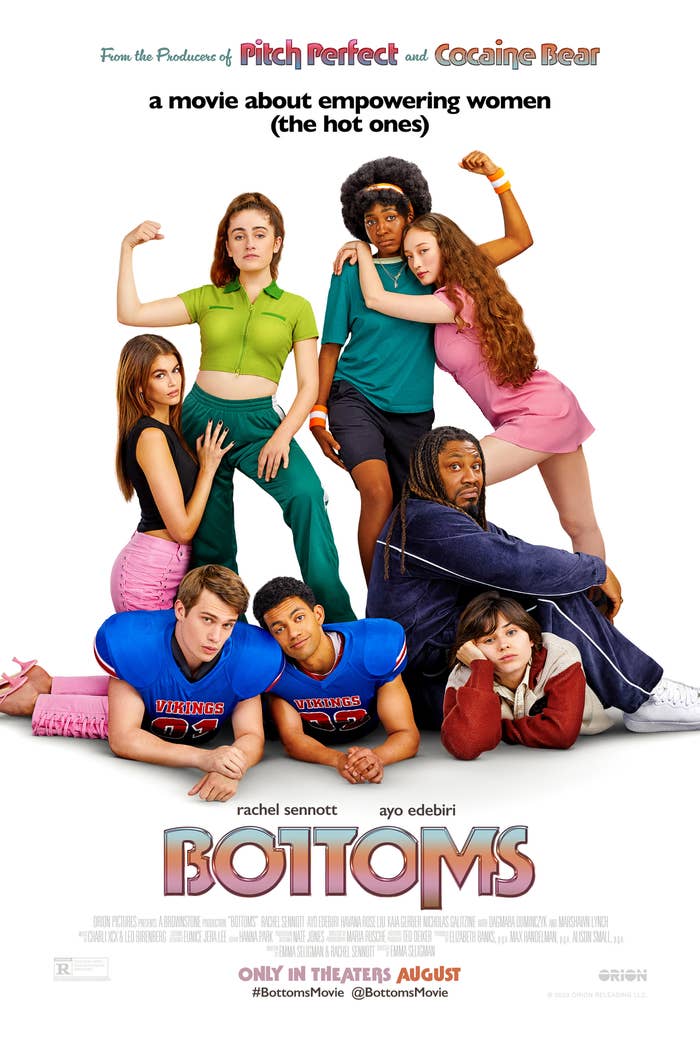 Bottoms poster is pictured