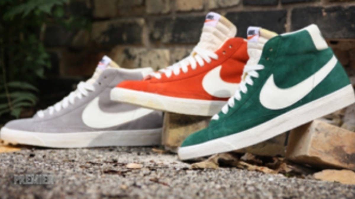 The popular Nike Blazer Mid VNTG is now making it's way to select NSW retailers in three clean colorways.