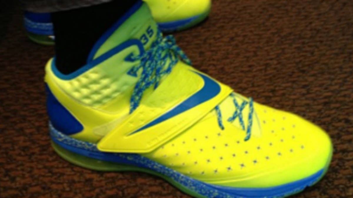In addition to having a signature cleat on the market, it looks like All Pro wideout Calvin Johnson will follow Darrelle Revis as the latest NFL athlete with a signature Nike training sneaker.