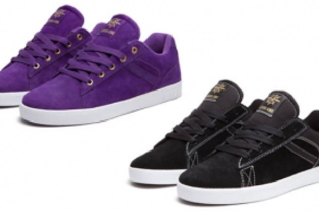 Supra mens on sale bullet trainers purple/white