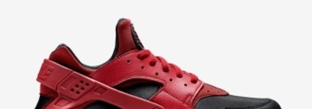 Black n red outlet huaraches