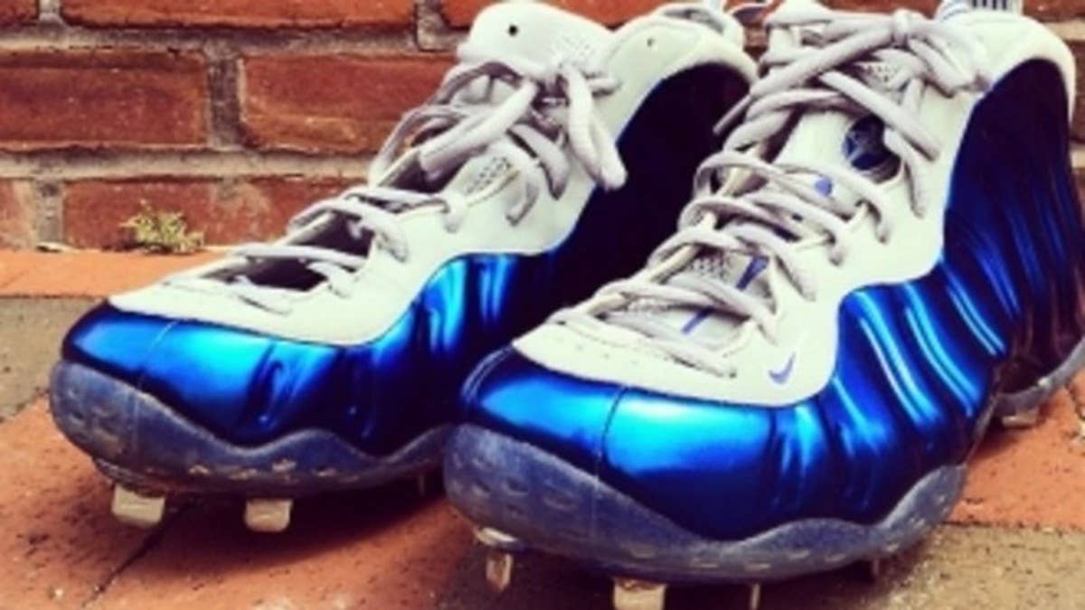Probably the biggest sneakerhead in MLB, Kansas City Royals pitcher Jeremy Guthrie is no stranger to converting his sneakers into baseball cleats.