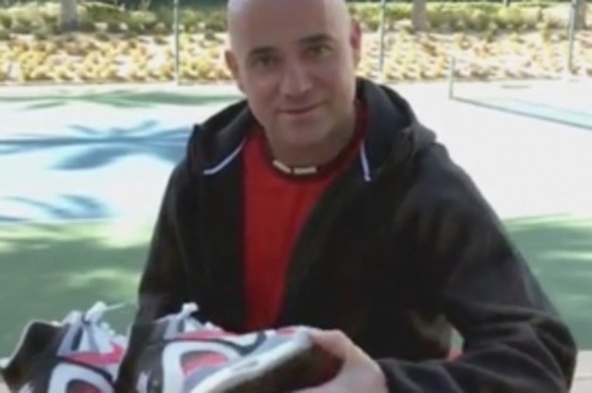 Monet extract Gangster Andre Agassi on Pissing People Off With His 'Hot Lava' Nikes | Complex