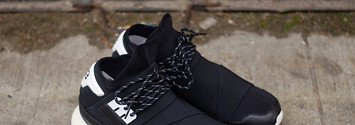 adidas Y-3 Qasa High - Black / White | Complex