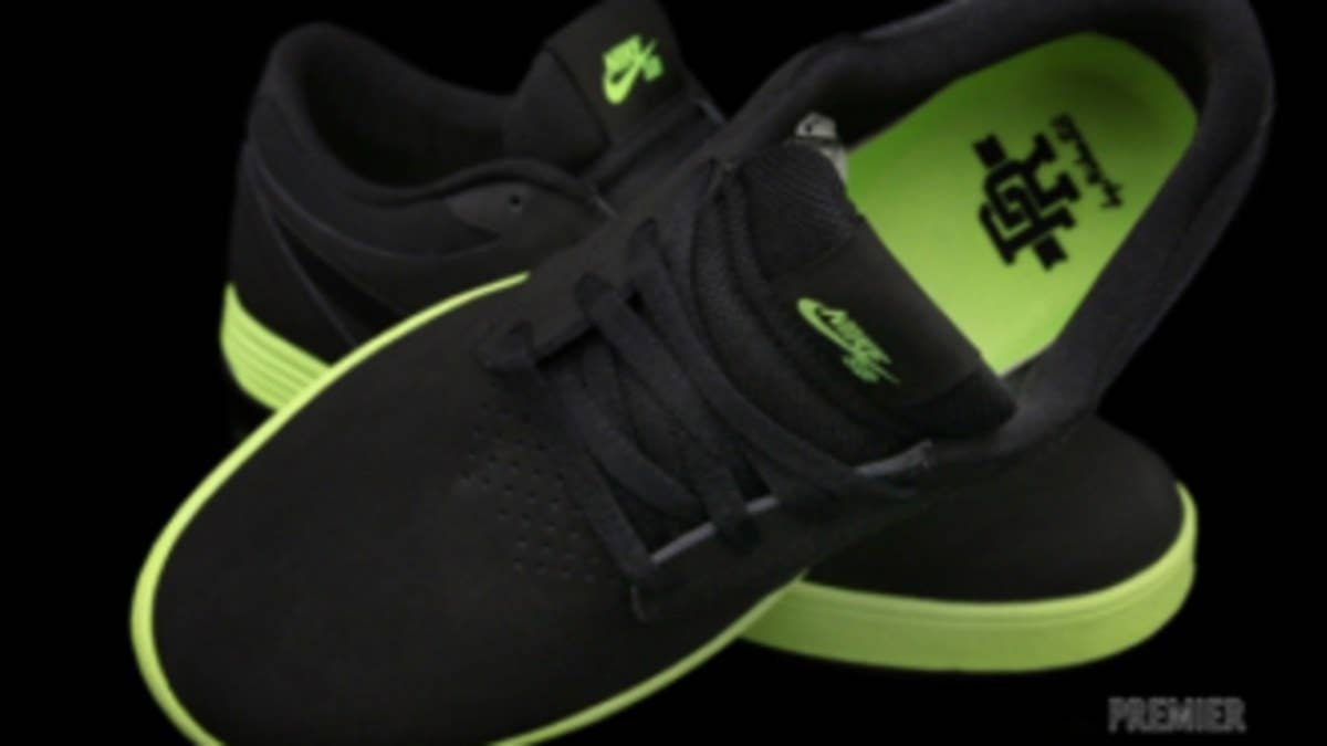 Aside from the deep burgundy pair we previewed earlier this week, Nike SB is also set to release this black and volt colorway of the SB Paul Rodriguez V.