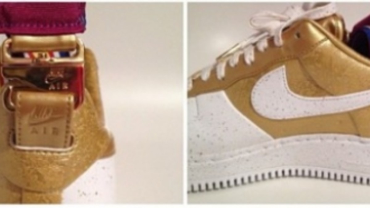 Nike Air Force 1 Low Supreme I/O TZ Gold Medal