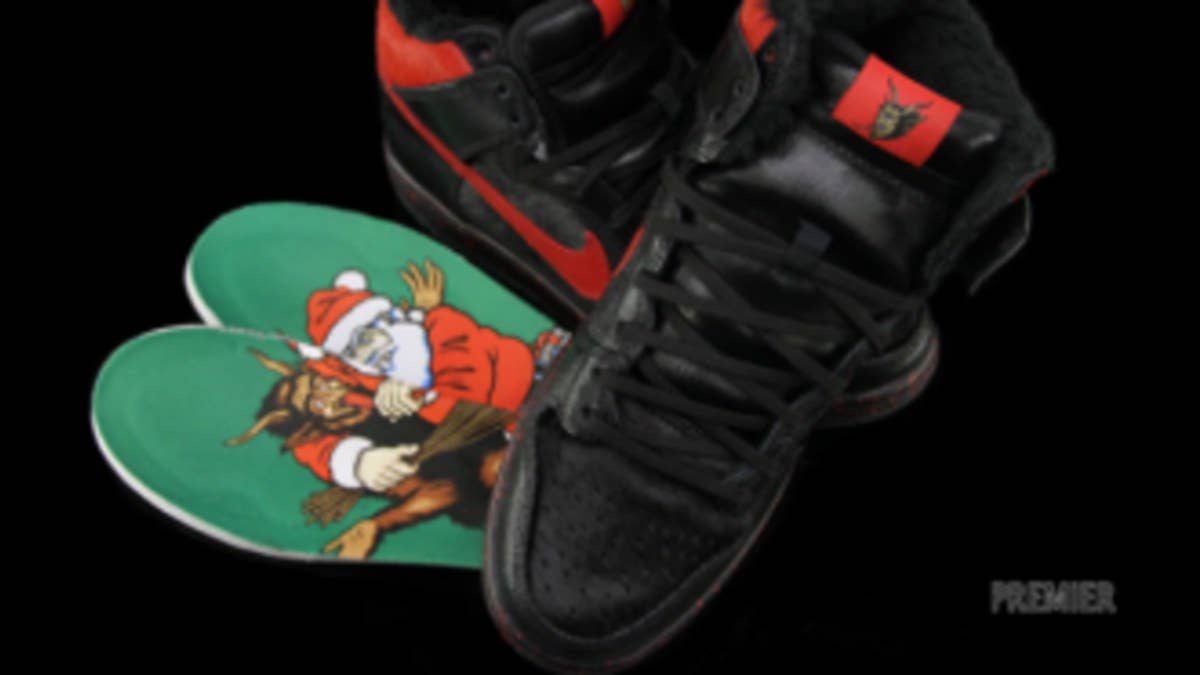 The much anticipated holiday Dunk will release this week at select Nike SB retailers.