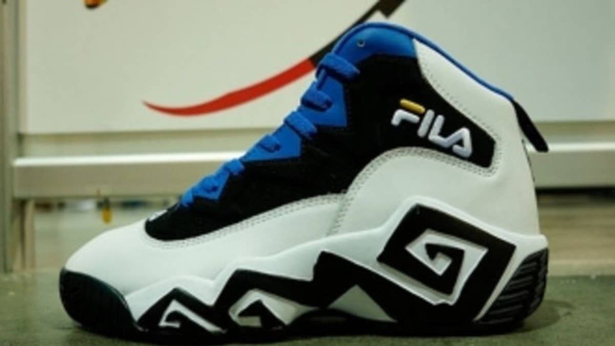 FILA was a major factor in the 90s basketball sneaker scene.