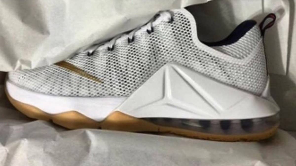 A classic look for LeBron's latest low-top.