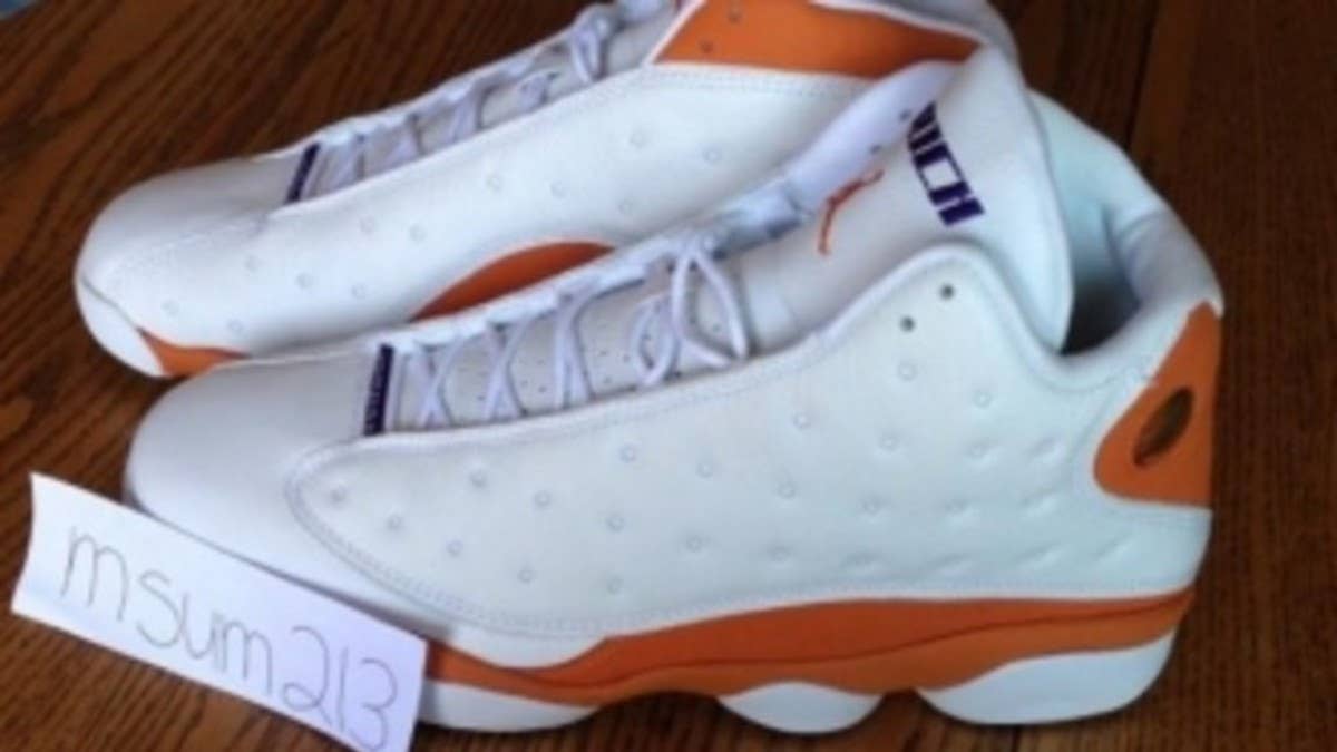 A rarely seen Air Jordan 13 Retro created for Quentin Richardson during his days with the Phoenix Suns is now up for grabs.