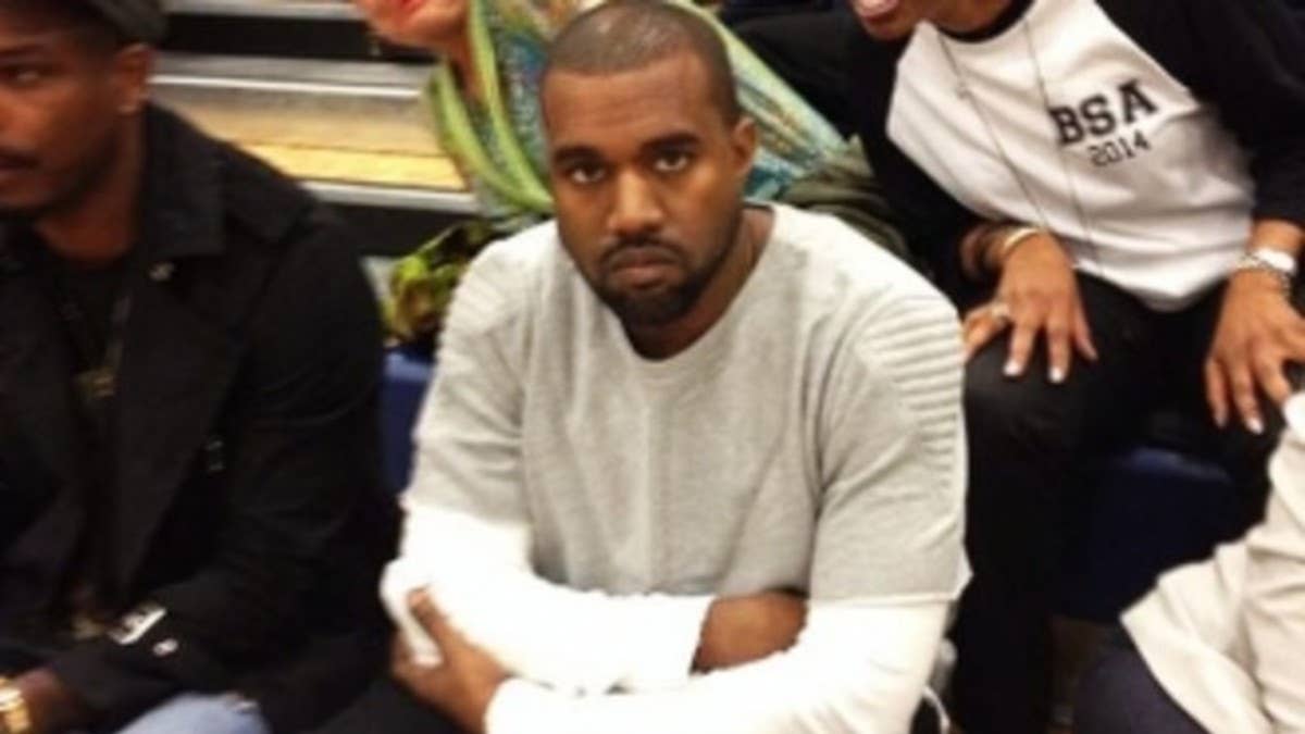 Just days after the release of his final shoe with Nike, Kanye West surprisingly showed up at a high school basketball game in sneakers by his new partners at adidas.