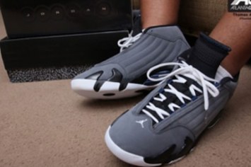 Air Jordan Retro 14 - Light Graphite/Black/White Sample