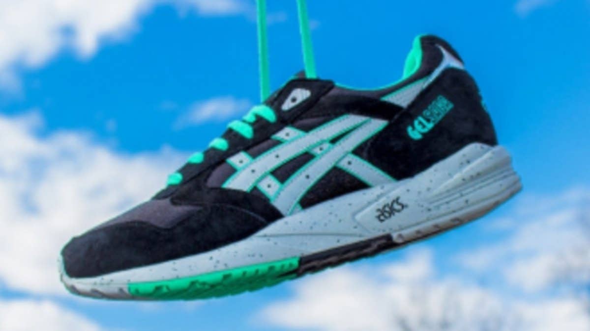 Sure to steal plenty of attention this spring is the ASICS GEL Saga in a Tiffany-like look.