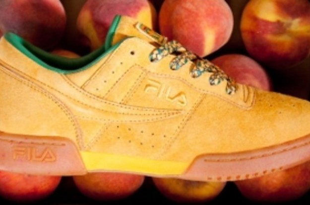 Fila on sale shoes peach