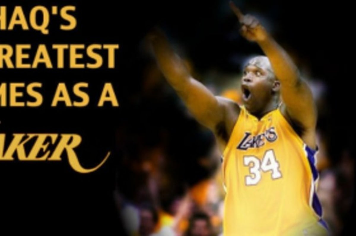 Lakers will retire Shaq's #34 tonight, whats your most memorable