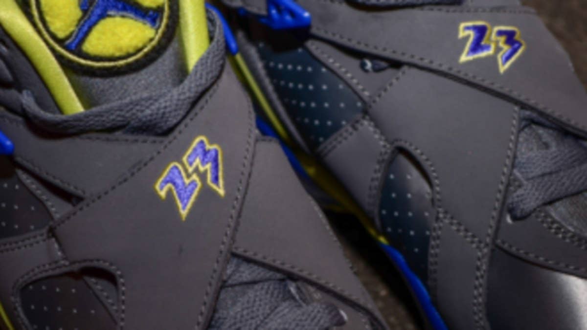 The grade school exclusive styles continue to impress with next week's release of the "Laney" Air Jordan Retro 8 GS leading the way.