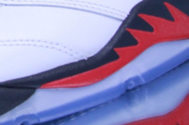 retro 5 grape fire red