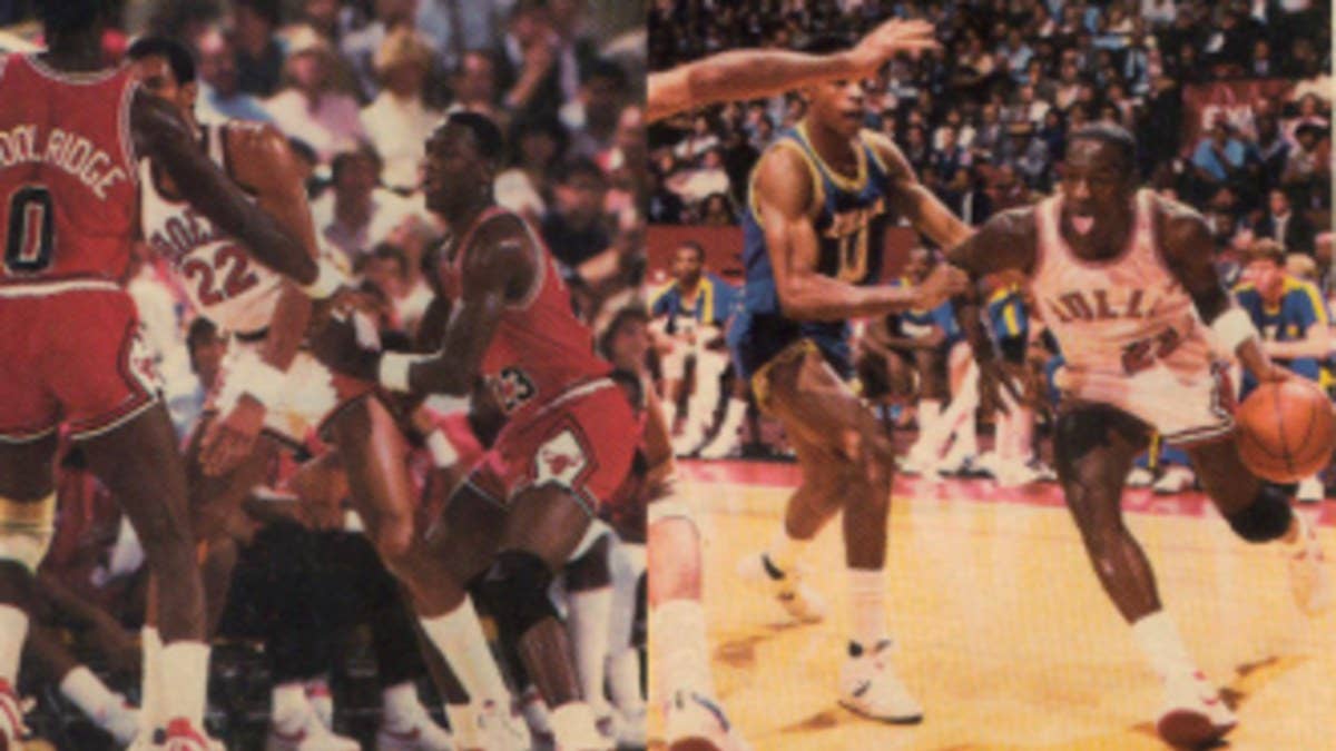 Looking back at the first Nikes Michael Jordan wore before the Air Jordan 1.