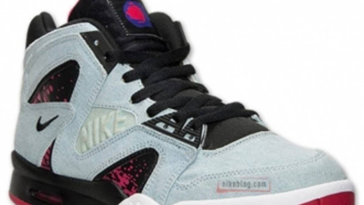 The return of the Air Tech Challenge Hybrid by Nike Sportswear will include this all new denim-covered version.