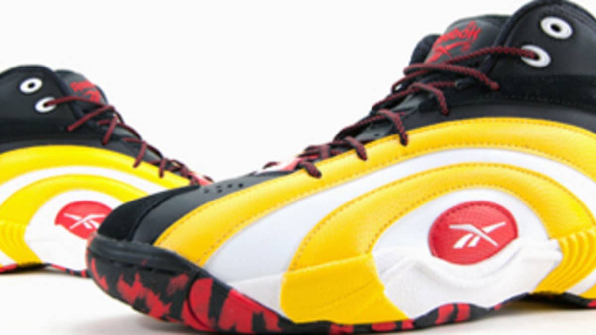 The second Miami Heat-inspired colorway of the Reebok Shaqnosis is starting to make its way to retail.