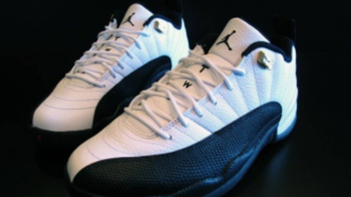 Another look at the "Taxi" Retro 12 Low, which as we learned earlier in the week, will be a limited Quickstrike release.