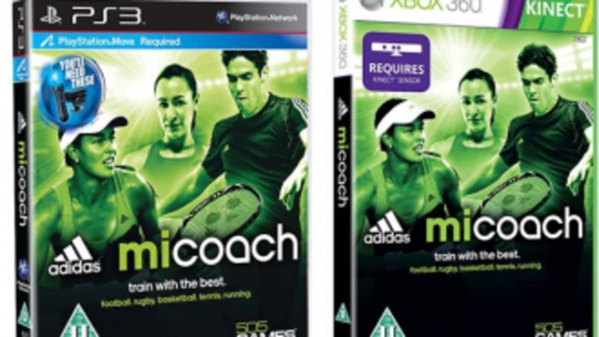 The long-awaited miCoach console game finally a reality.