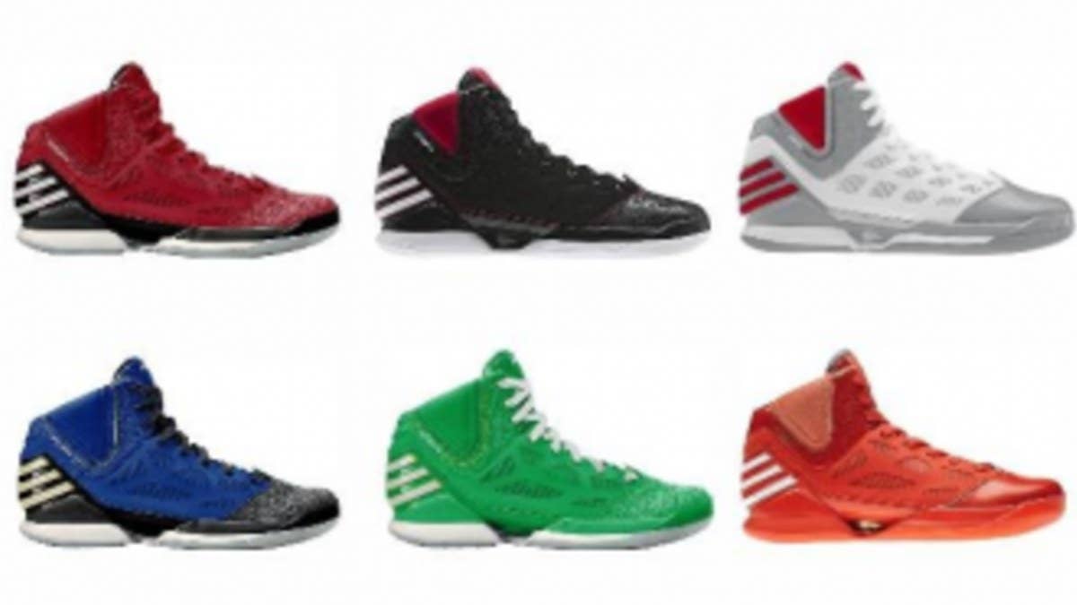 Here's a look at what figures to be Derrick Rose's signature shoe for the second half of next season.