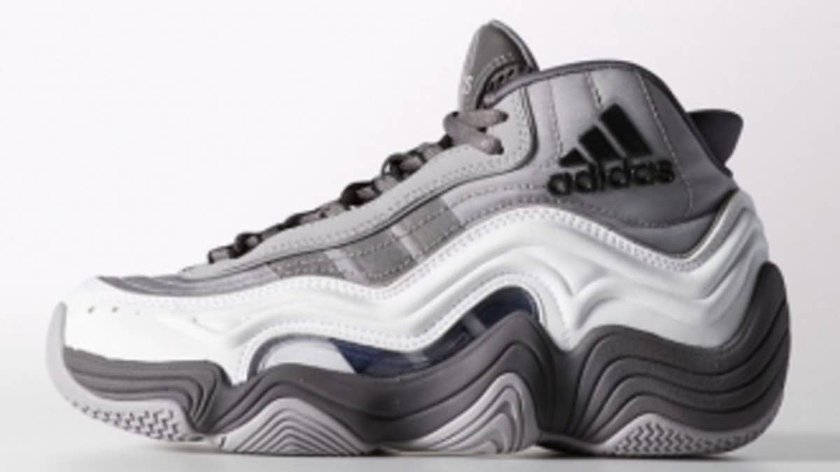As spotted on the feet of Iman Shumpert this past season, the adidas Crazy 2 will retro in grey later this year.