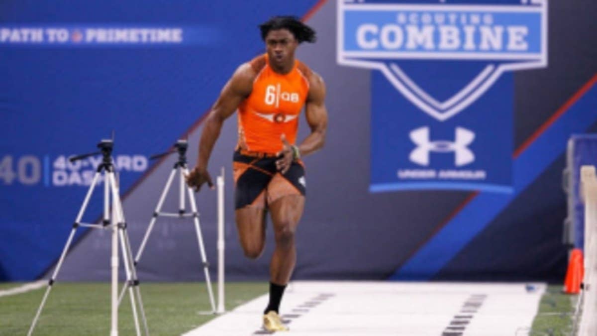 RG3 records best pound-for-pound Combine QB 40 time.