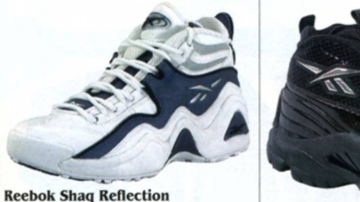 Before escaping from LA, Shaq escaped from Reebok.