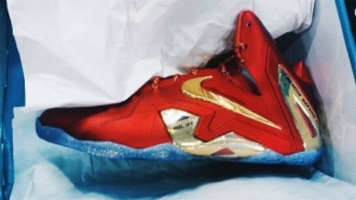 Rumored to be half of a celebratory championship pack, the shoe may still be making its way to retail.