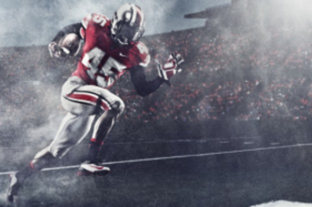 A Closer Look at Nike Pro-Combat Ohio State