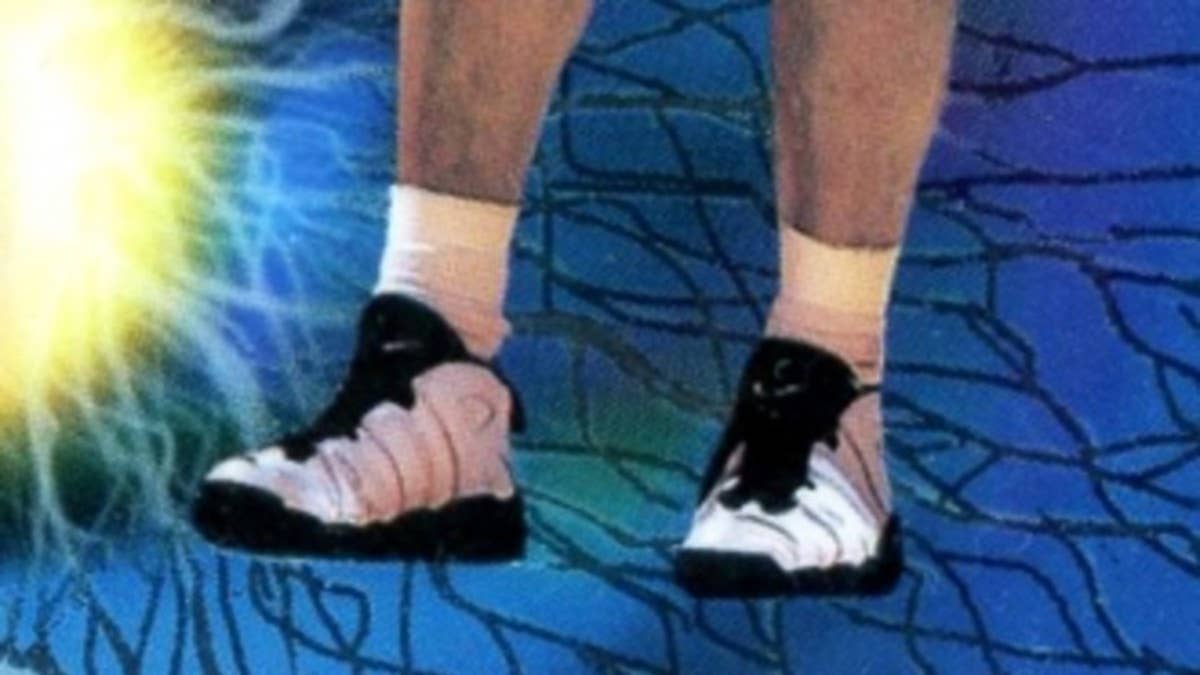 The Kicks on Cards Collection is back for another round of basketball card sneaker sgihtings, this week featuring Charles Barkley in a rare colorway of the Nike Air Much Uptempo.