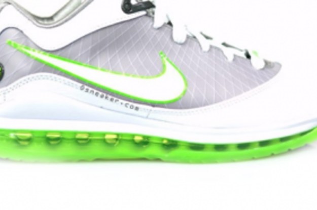 lebrons green and white